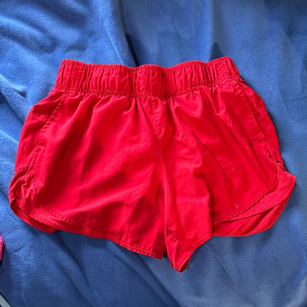 Women's Red Shorts